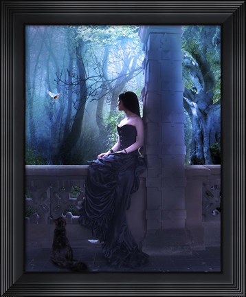 Framed Princess Castel Print