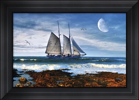 Framed Seascape Print
