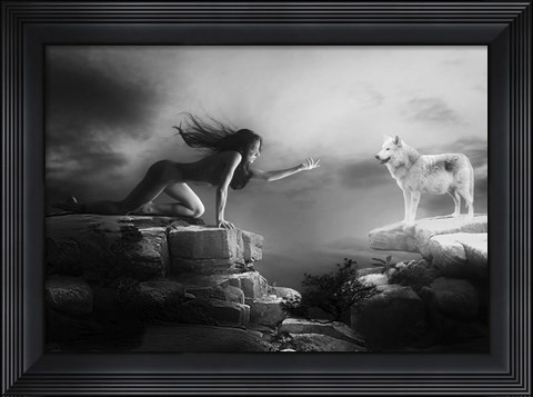 Framed Come To Me Print