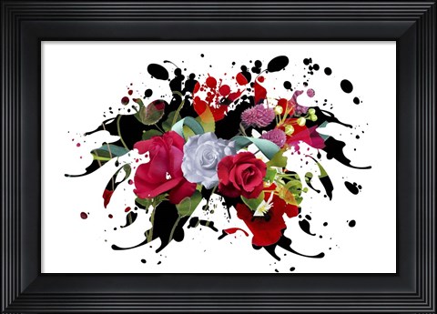 Framed Explosion 4 Print