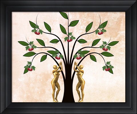 Framed Forbidden Fruit Print