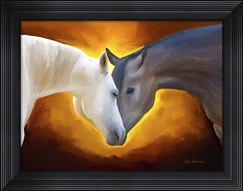 Framed Animal Love Print