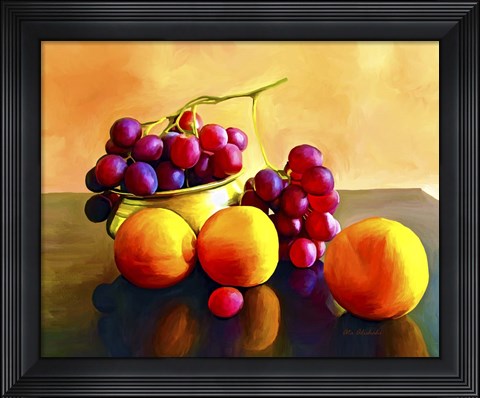 Framed Fruits Print
