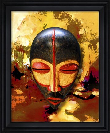 Framed Mask Print