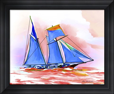 Framed Sail Print