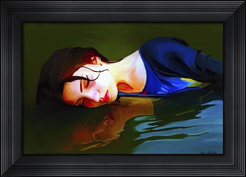 Framed Self-Reflection Print