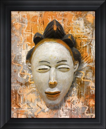 Framed Mask 4 Print