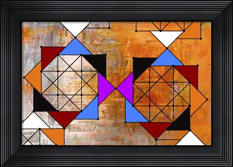 Framed Geometry 4 Print