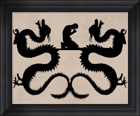 Framed Pray for Peace Print