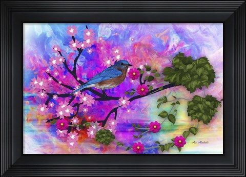 Framed Spring Colors Print