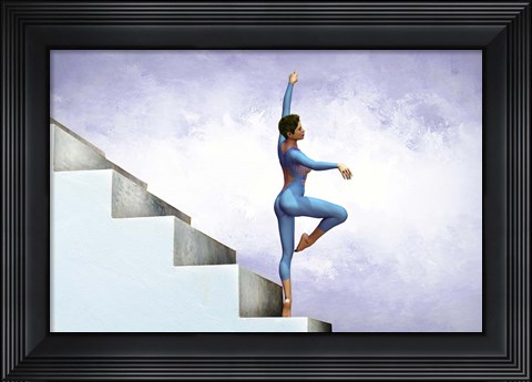 Framed Yoga Print