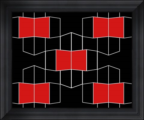 Framed Geometry 222 Print