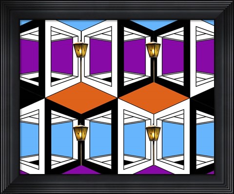 Framed Geometry 332 Print