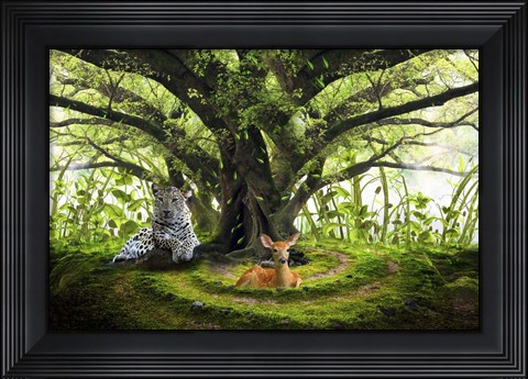 Framed Peaceful Life Print