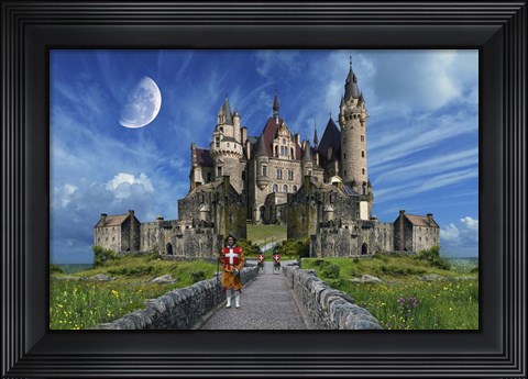 Framed Prince Castel Print