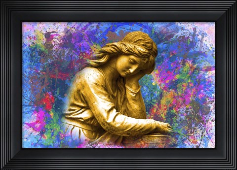 Framed Statue 1B Print
