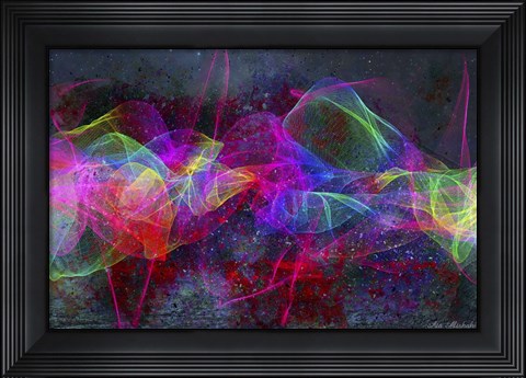 Framed Color Explosion M9 Print
