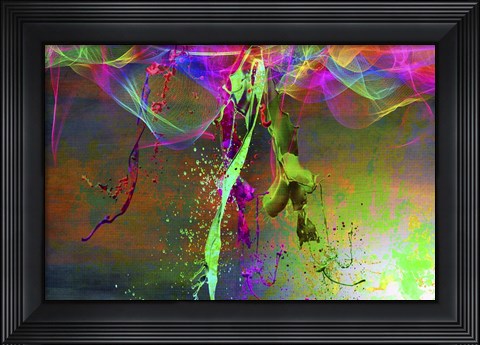 Framed Color Explosion V7 Print