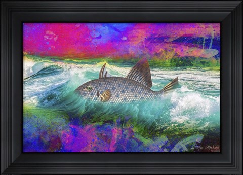 Framed Giant Fish Print