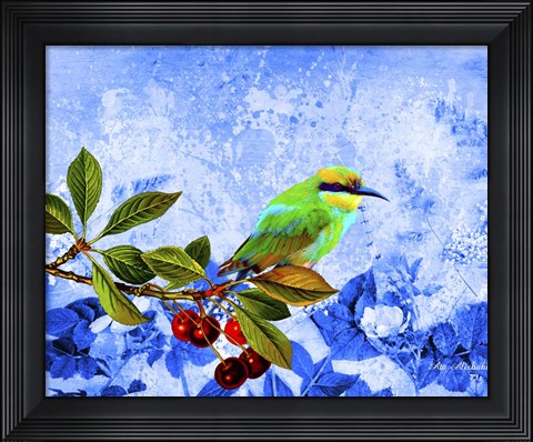 Framed Bird Collection 16 Print