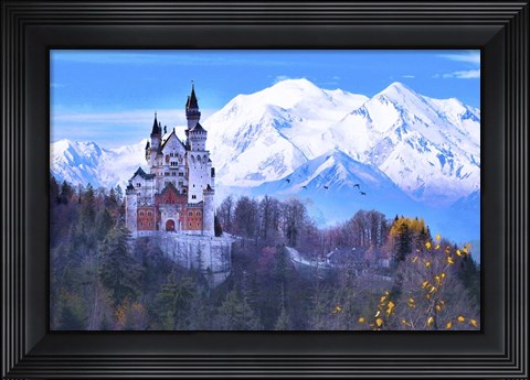 Framed Castel Faraway Print