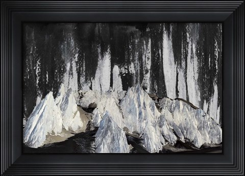 Framed Black Mountain 2 Print