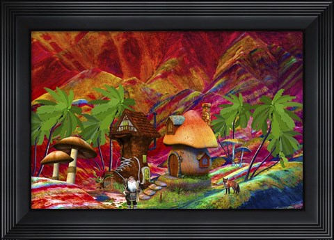 Framed Dreamy Land 2M Print