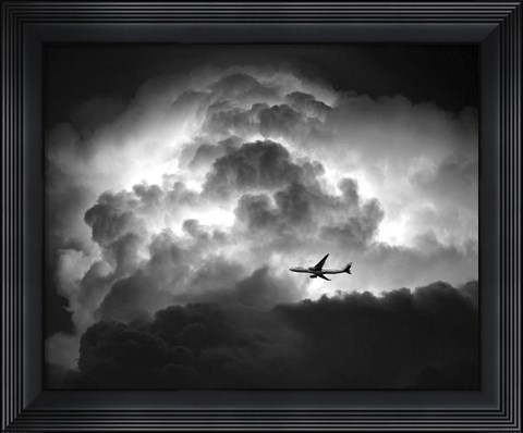 Framed Stormy Cloud Print