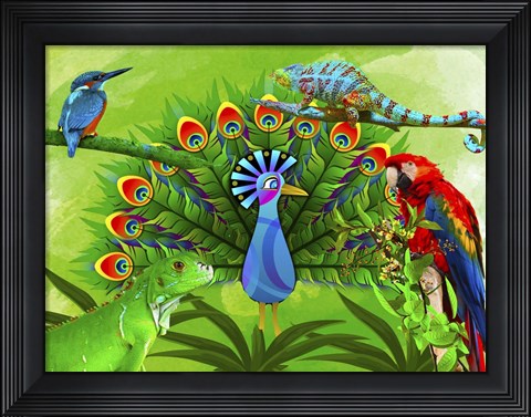 Framed Wild Nature A1 Print