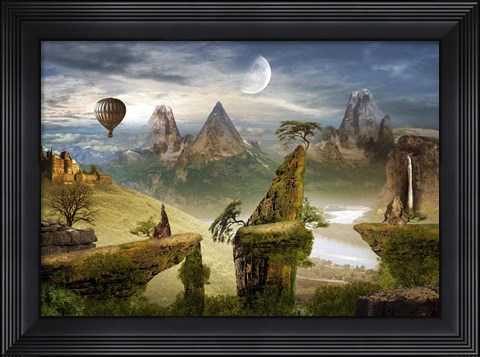 Framed Wonderland Print