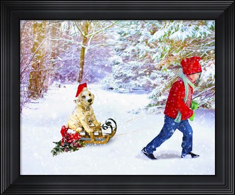 Framed Christmas 2 Print