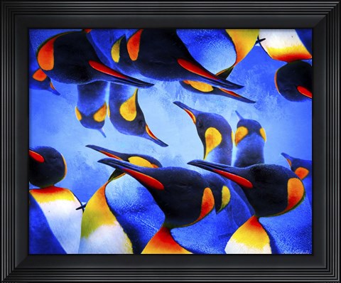 Framed Penguin Print