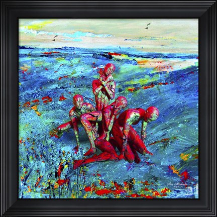 Framed People in Dream Print