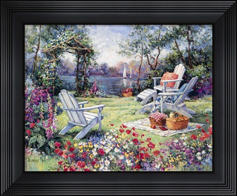 Framed Adirondack Summer Print