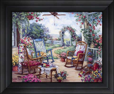 Framed Tea Party Print