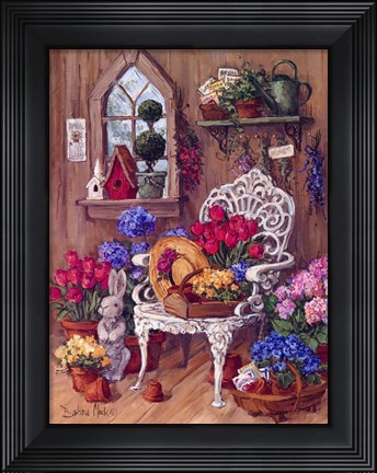 Framed Victorian Shed Print