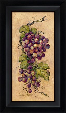 Framed Vintage Grapevine II Print