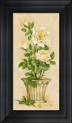 Framed Shades of Rose I Print