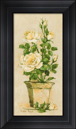 Framed Shades of Rose II Print