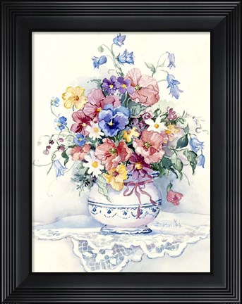 Framed Spring Bouquet I Print