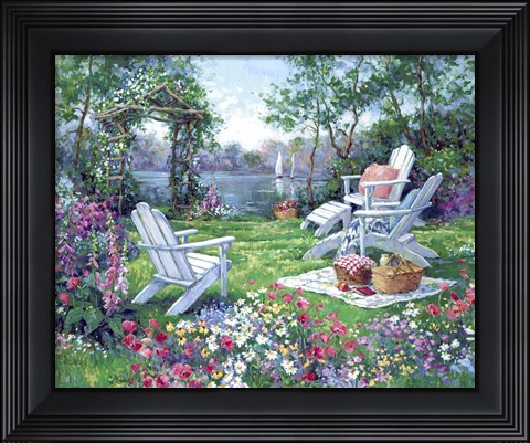 Framed Adirondack Summer Print