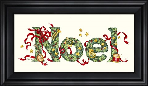 Framed Noel Print