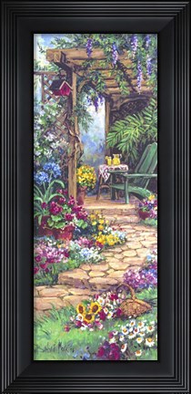 Framed Garden Hideaway Print