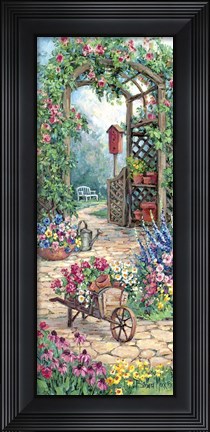 Framed Garden Harmony Print