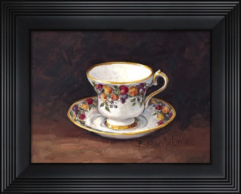 Framed Fruit Teacup I Print