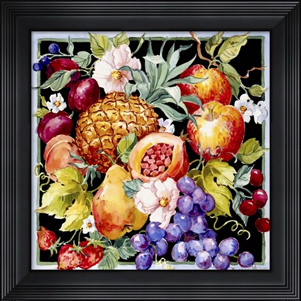 Framed Summer Fruits Print