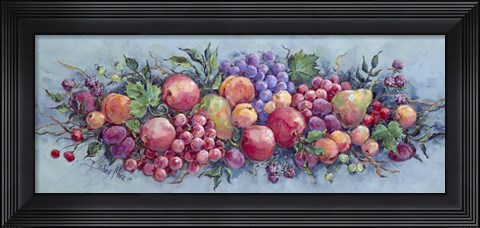 Framed Fruit Bouquet Print