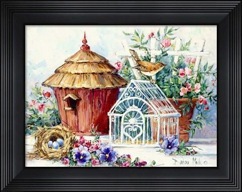 Framed Backyard Harmony Print