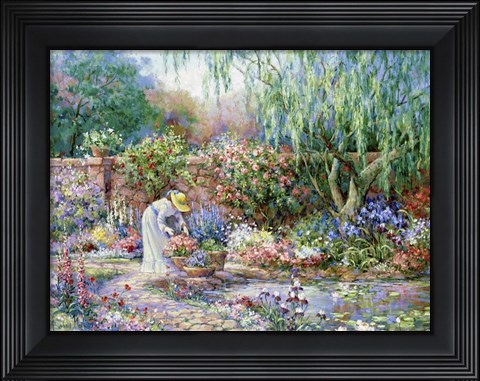 Framed Her Garden Print