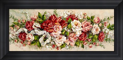 Framed Lace Adornment Print